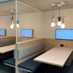 Financial Services Client Collaboration Booths