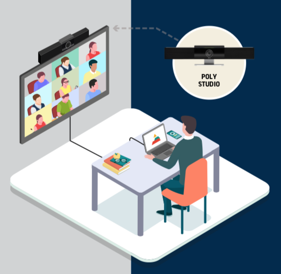 Poly Zoom Education Scenario 1