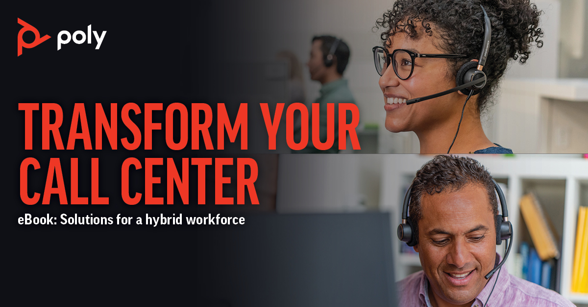 Poly Call Center Social Cards Ebook Lifestyle