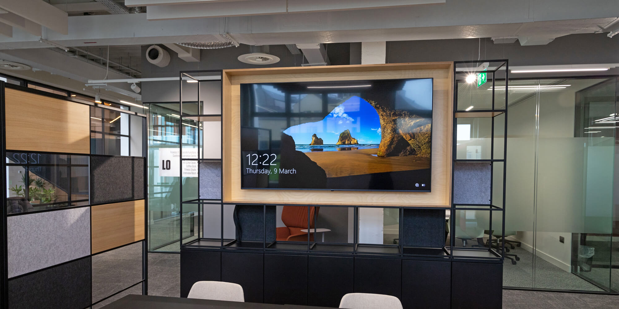 Office AV display